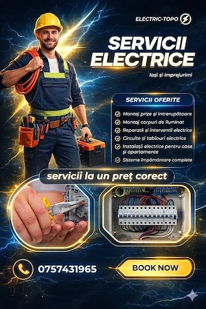 electrician in constructii 