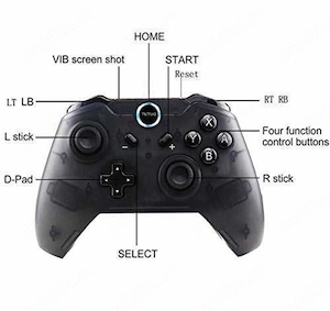 Nintendo Switch Pro Controler PC TUTUO - imagine 2