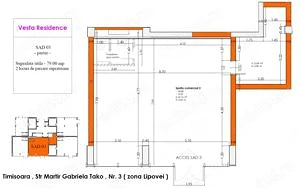 Proprietar - Spațiu finisat modern 79 mp DISPONIBIL IMEDIAT, clădire nouă 