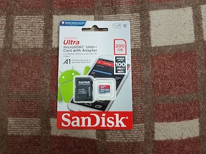 Card microSDXC original,marca Sandisk Ultra 200gb - imagine 5