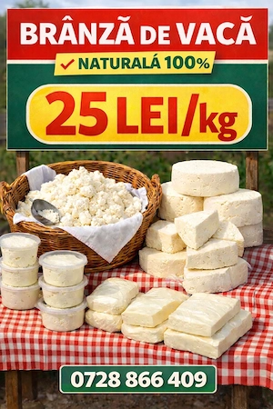 Vand branza de vaca naturala!