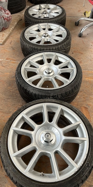 Jante roti complete 17 4x100  - imagine 5