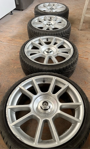 Jante roti complete 17 4x100  - imagine 4