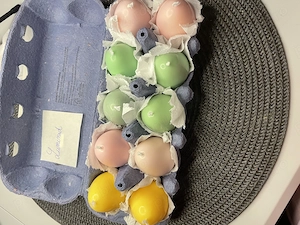 Lumanare ou din ceara de soia