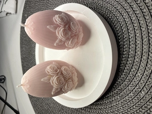 Lumanare ou din ceara de soia