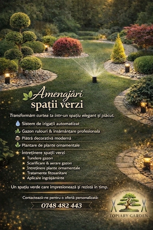 Amenajare si intretinere Spatii Verzi - imagine 1