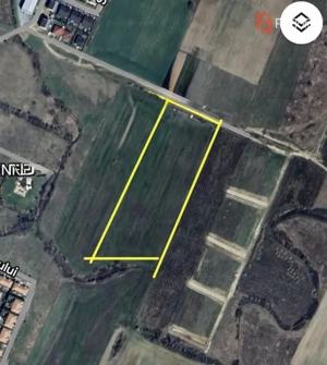 Parcela teren cu vanzare in rate, 592 mp toate utilitatile - Mosnita Noua