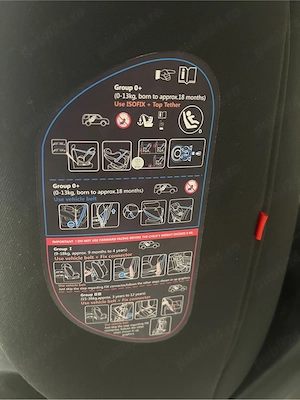 Scaun auto coccolle Mydo cu isofix,rotire 360 grade - imagine 4