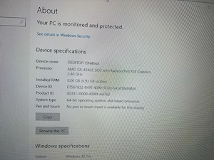 Mini pc dell wyse 5060