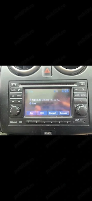 Navigatie originala, provine de pe nissan qashqai+2 , J10 - imagine 5
