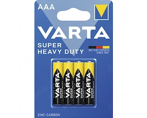 Set 4 baterii Varta AAA sau AA 5 Lei setul,Set 2 baterii D sau C 10 Lei setul,Baterie 9 Volti 10 Lei