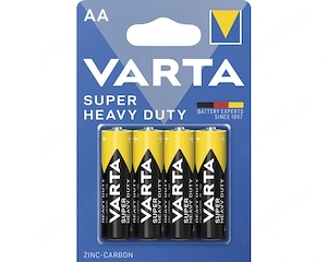 Set 4 baterii Varta AA sau AAA 5 Lei setul,Set 2 baterii D sau C 10 Lei setul,Baterie 9 Volti 10 Lei