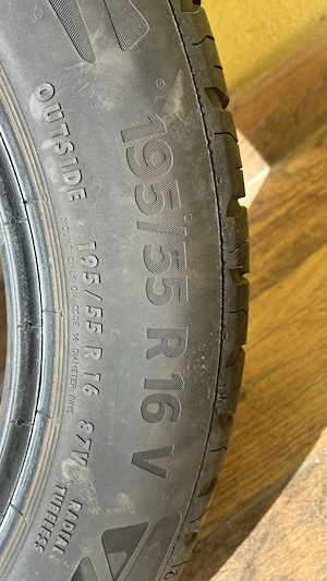 Anvelope de vară Continental 195/55/16 noi - imagine 3