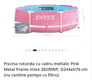 Piscina cadru metalic 