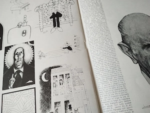 201. Revista Help nr 3, umor scris si caricaturi, ianuarie 1977, Italia - imagine 3