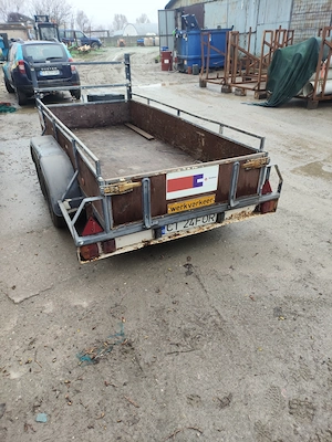 Remorcă Profesională SOLIDE 2000 kg, 2 Axe, Obloane Înalte, Înmatriculată RO - imagine 6