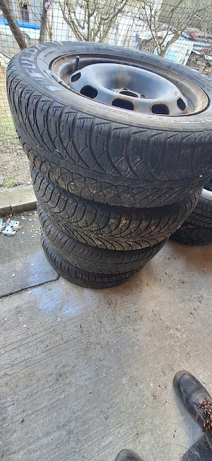 Jante tabla cu cauciucuri 195 65 15  - imagine 2