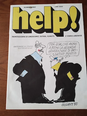 208. Revista Help, umor scris si caricaturi, Italia 