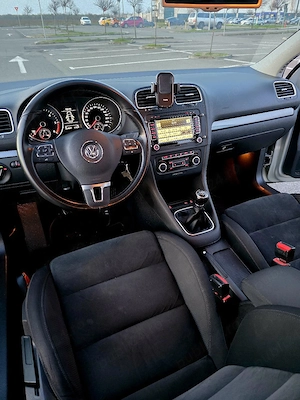Vw Golf 6 Full 2013 1.6tdi euro5 Navi Xenon Alcantara - imagine 10