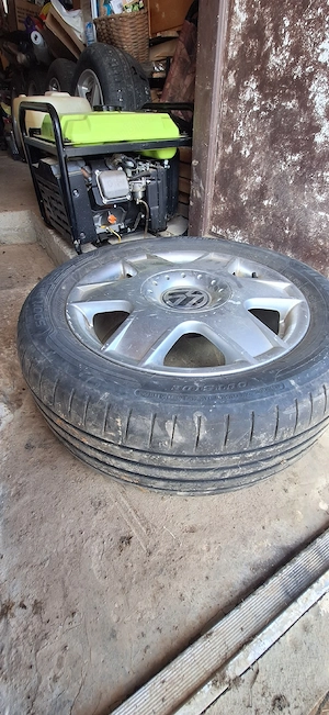 Jante aliaj 5x100 cu cauciucuri 205 55 16  - imagine 2