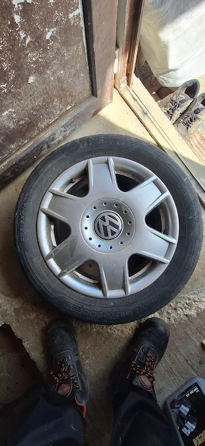 Jante aliaj 5x100 cu cauciucuri 205 55 16 