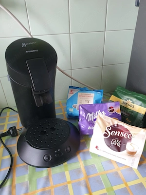 Aparat cafea Philips Senseo cu 4 pachete diferite de paduri cafea - imagine 4