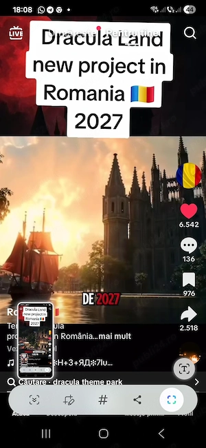 vand teren langa Disney Dracula Snagov 1300 mp deschidere 17 ml la 20000 euro la apa lac  - imagine 11