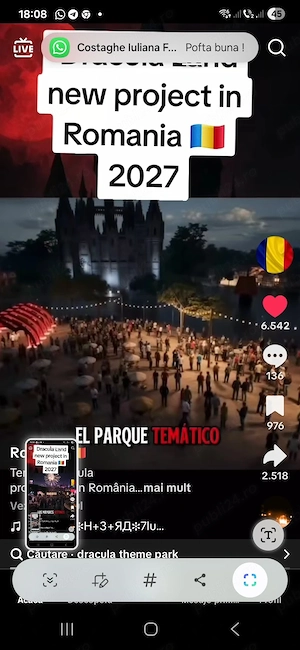 vand teren langa Disney Dracula Snagov 1300 mp deschidere 17 ml la 20000 euro la apa lac  - imagine 12