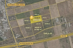 Teren str Prelungirea Nicolae Filimon , zona Aurel Vlaicu