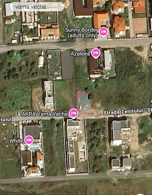 Teren intravilan Vama Veche - 300 mp