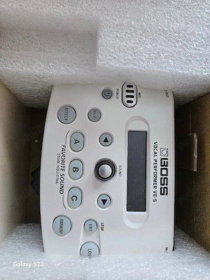 vand Boss VE 5 vocal performer
