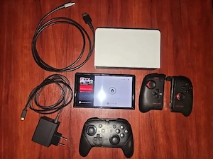 Consolă Nintendo Switch OLED + accesorii
