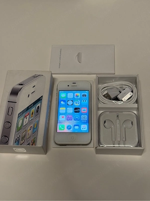 iPhone 4s White Full Box Impecabil de colectie 