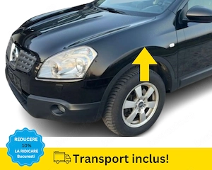 Aripa fata stanga Nissan Qashqai 2007-2010 Negru VOPSITA - imagine 2