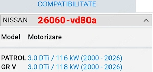 Far stânga nissan patrol oe - imagine 2