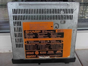 Radio casetofon auto SHARP RG-F871(BK),cutie originala,manual de utilizare JAPAN - imagine 6