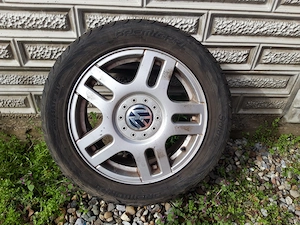 Vand la bucata janta cu anvelopa 205/55R16  - imagine 2