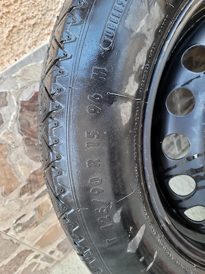 vand 2 roți de rezervă 125  90 R15 - imagine 2