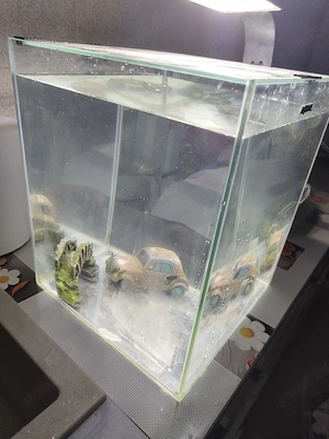 Acvariu sticlă 25 L  - imagine 5