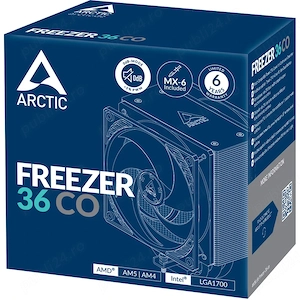 Cooler ARCTIC Freezer 36 CO ( 2 Ventilatoare ), 120mm, Intel AMD Garantie