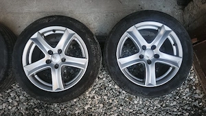 Set Jante Anzio R17 + Anvelope Pirelli Powergy 225/50/17 DOT 22