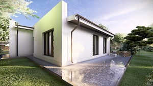 Casă modernă la ROȘU, parter   Domnești, 500 mp teren. - imagine 3