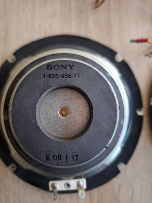Set pereche difuzoare originale Bass Sony 60 100w dual magnet extra power - imagine 3