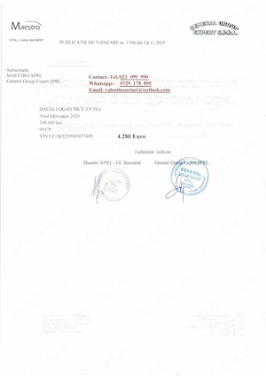 Dacia Logan MCV Stepway Unic Proprietar - imagine 7