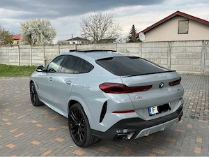 BMW X6 3.0X-Drive 300CP 16.000KM IconicGlow Skylounge interior M-Competition - imagine 4
