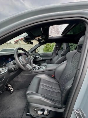 BMW X6 3.0X-Drive 300CP 16.000KM IconicGlow Skylounge interior M-Competition - imagine 11