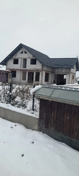 Casă nouă 2024 P+1, 10 ari, poziție bună   Frătăuții Noi (Caprăieni) - imagine 3