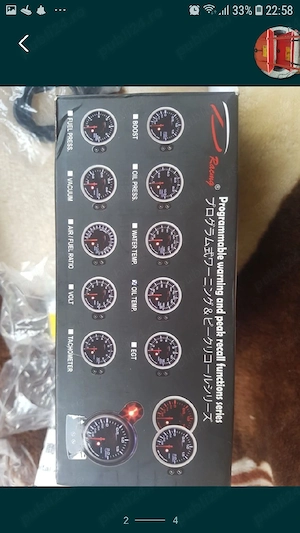 Ceas tunnig temperatura ulei, cu toate accesoriile incluse, made in Japan, produs Nou, - imagine 2