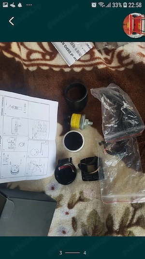 Ceas tunnig temperatura ulei, cu toate accesoriile incluse, made in Japan, produs Nou, - imagine 3