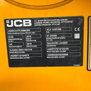 Buldoexcavator  JCB3CXECO  de vinzare  - imagine 4